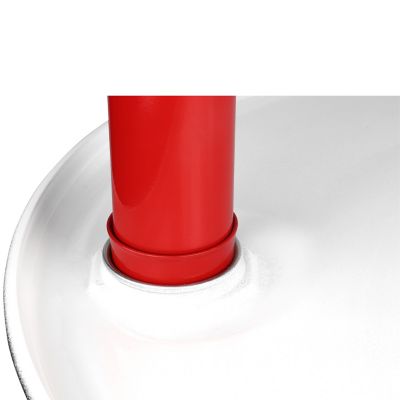 Image showing  Hand-Operated Lever Drum Pump, All Steel Body with Non-Drip Spout (1 Gal. per 9 Strokes)