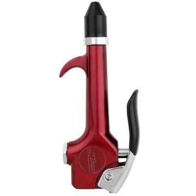 Image showing  ColorFit 1/4 in. NPT Lever Blow Gun Tool - Rubber Tip Nozzle, Red