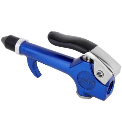 Image showing  ColorFit 1/4 in. NPT Lever Blow Gun Tool - Rubber Tip Nozzle, Blue