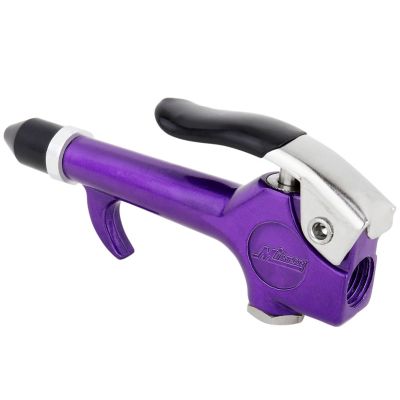 Image showing  ColorFit 1/4 in. NPT Lever Blow Gun Tool - Rubber Tip Nozzle, Purple