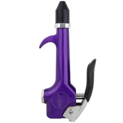 Image showing  ColorFit 1/4 in. NPT Lever Blow Gun Tool - Rubber Tip Nozzle, Purple