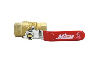 Image showing  1/2 in. FNPT Full Port Heavy-Duty Brass Ball Valve