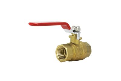 Image showing  1/2 in. FNPT Full Port Heavy-Duty Brass Ball Valve