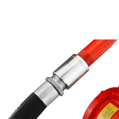 Image showing  Manual Cast Iron Rotary Hand Pump with Hose, 1 gal./13 Stroke