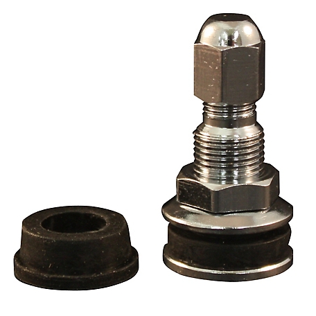 Milton Universal Clamp in. Tubeless Tire Valve Stems, Fits .453 in. and 5/8 in. Rim Holes