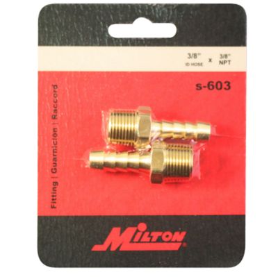 Image showing  3/8 in. MNPT 3/8 in. ID Hose End Fitting