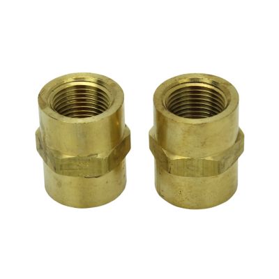 Image showing  1/4 in. FNPT Hex Coupling Hose Fitting