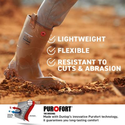 Image showing 5 th Dunlop Men's Full Safety Rigpro Mid-Calf Waterproof Boots