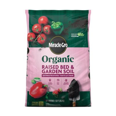 Miracle-Gro Raised Bed & Garden Soil for 1 cu. Ft.