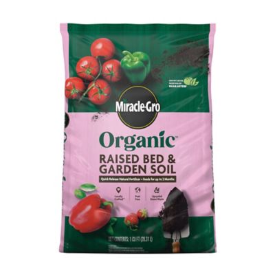 Miracle-Gro Raised Bed & Garden Soil for 1 cu. Ft.