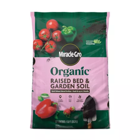 Miracle-Gro Raised Bed and Garden Soil for 1 cu Strong. Garden Soil