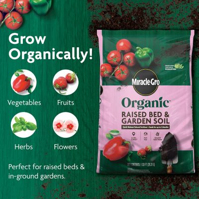 Image showing  Organic Raised Bed and Garden Soil, 1 cu. ft.