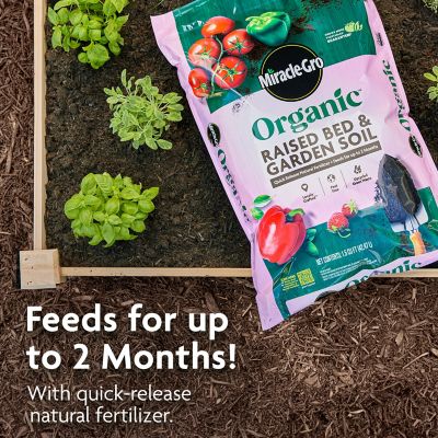 Image showing  Organic Raised Bed and Garden Soil, 1 cu. ft.