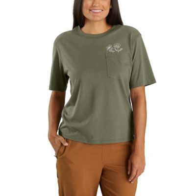 Carhartt Loose Fit Lightweight Short-Sleeve Flower Pocket T-Shirt