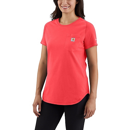 Carhartt Women's Force Relaxed Fit Midweight Pocket T-Shirt, 106650