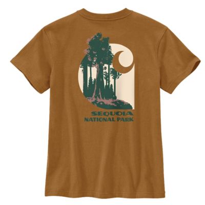 Carhartt Women's Relaxed Fit Heavyweight Sequoia National Park Graphic Short-Sleeve T-Shirt