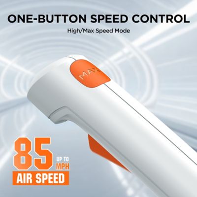 Image showing  20V Cordless Handheld Leaf Blower, Battery and Charger Included