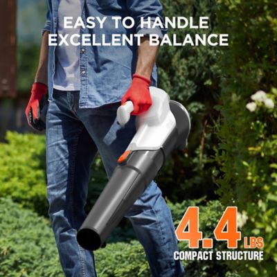 Image showing  20V Cordless Handheld Leaf Blower, Battery and Charger Included