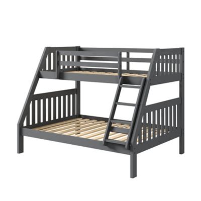 Donco Kids Austin Mission Twin Over Full Dark Grey Bunkbed