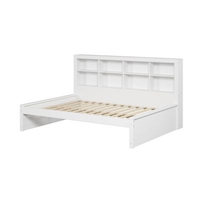 Donco Kids Bookcase Full White Daybed