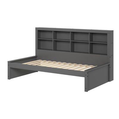 Donco Kids Bookcase Twin Dark Grey Daybed