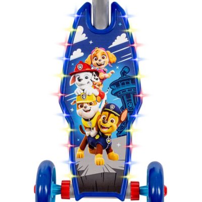 Image showing 7 th Huffy Toddlers' PAW Patrol Team Dog Electro-Light Scooter, Ages 3 and Up