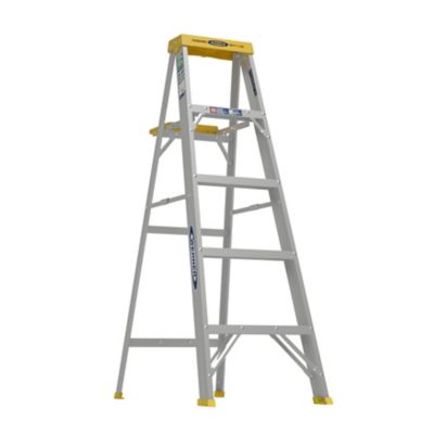 Werner 5 ft. Aluminum Step Ladder Type II