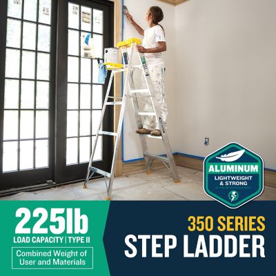 Image showing  5 ft. Aluminum Step Ladder Type II