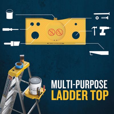 Image showing 6 th Werner 5 ft. Aluminum Step Ladder Type II