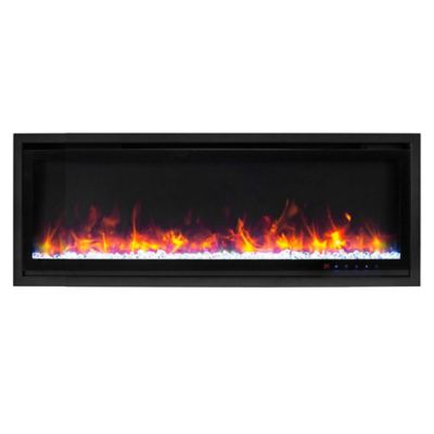 Kennedy Commercial Grade Smart Electric Fireplace, 42 in.