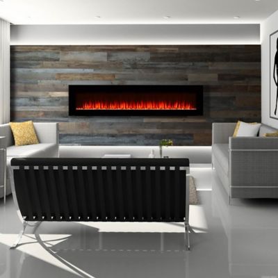 Image showing  Smart Premium Electric Fireplace, 72 in.
