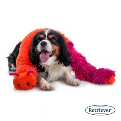 Image showing  XL Plush Caterpillar Dog Toy, Assorted Colors