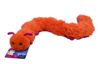 Image showing  XL Plush Caterpillar Dog Toy, Assorted Colors