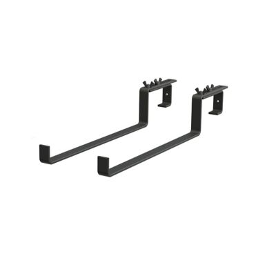 Image showing  Cedar Wood Planter Box with Rail Mount Brackets