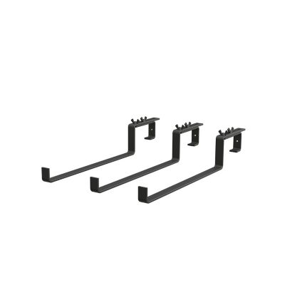 Image showing  Cedar Wood Planter Box with Rail Mount Brackets, 2-Pack