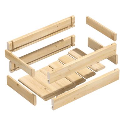 Image showing 6 th Greenes Fence Cedar Wood Planter Box with Wall Mount Brackets