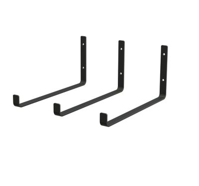 Image showing  Cedar Wood Planter Box with Wall Mount Brackets, 2-Pack