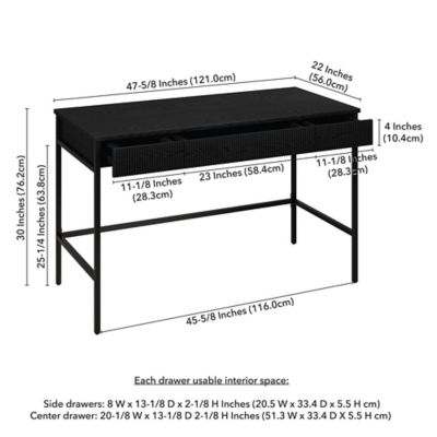 Image showing  Nolan Rectangular Writing Desk