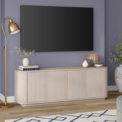 Image showing  Canton Rectangular TV Stand for TVs Up to 75 in.