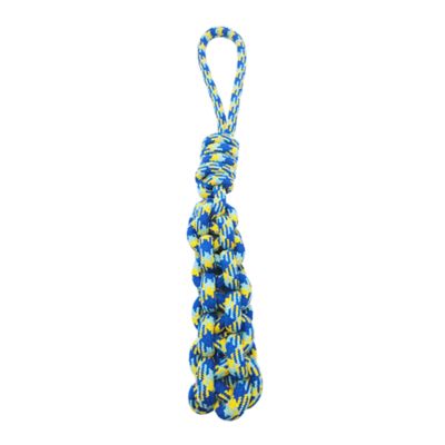 Retriever Square Knot Tug Rope Dog Toy, 26 in. XL, Assorted Colors