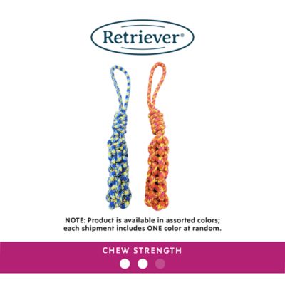 Image showing  Square Knot Tug Rope Dog Toy, 26 in. XL, Assorted Colors