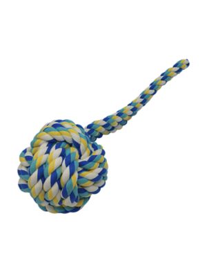 Image showing  Oversized Monkey Fist Rope Knot Toy, Assorted Colors