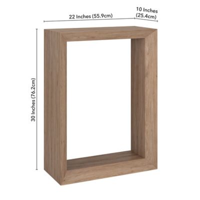 Image showing  Osmond Rectangular Console Table, 22 in., Natural Wood