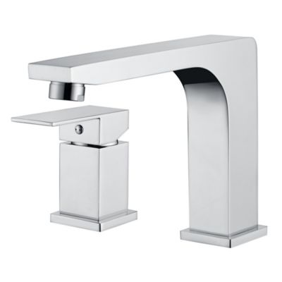 Ultra Faucets Icon Single-Handle Deck-Mount Roman Tub Filler Faucet in Polished Chrome