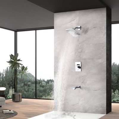 Image showing  Icon Single-Handle 1-Spray Tub and Shower Faucet 1.8 GPM in. Polished Chrome (Valve Included)