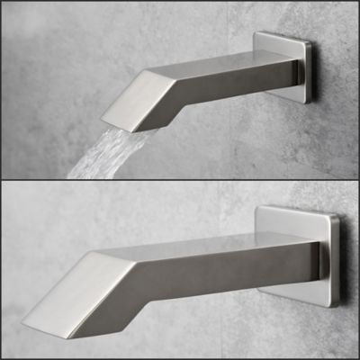 Image showing  Icon Collection Brushed Nickel Single-Handle Tub And Shower Trim 1.8 GPM