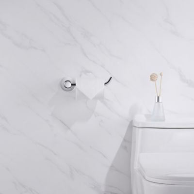 Image showing  Kree Wall Mounted Toilet Paper Holder in Polished Chrome