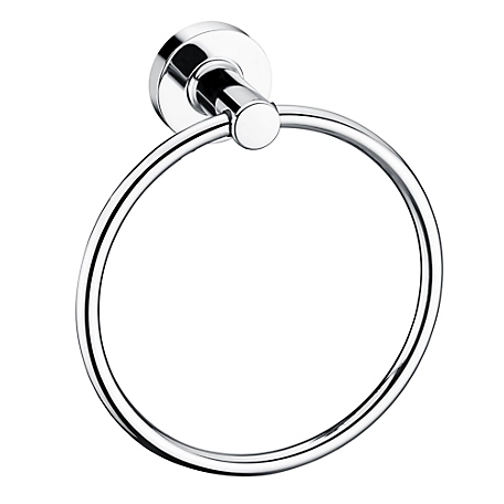 Ultra Faucets Kree Wall Mounted Towel Ring in Polished Chrome