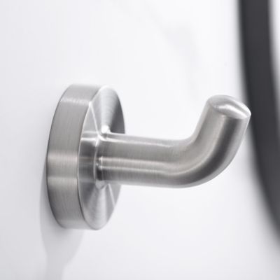 Image showing  Kree J-Hook Robe/Towel Hook in Brushed Nickel