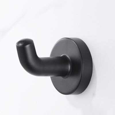 Image showing  Kree J-Hook Robe/Towel Hook in Matte Black